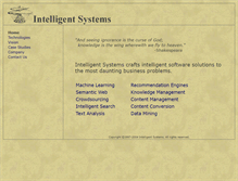 Tablet Screenshot of intelligentsystems.com